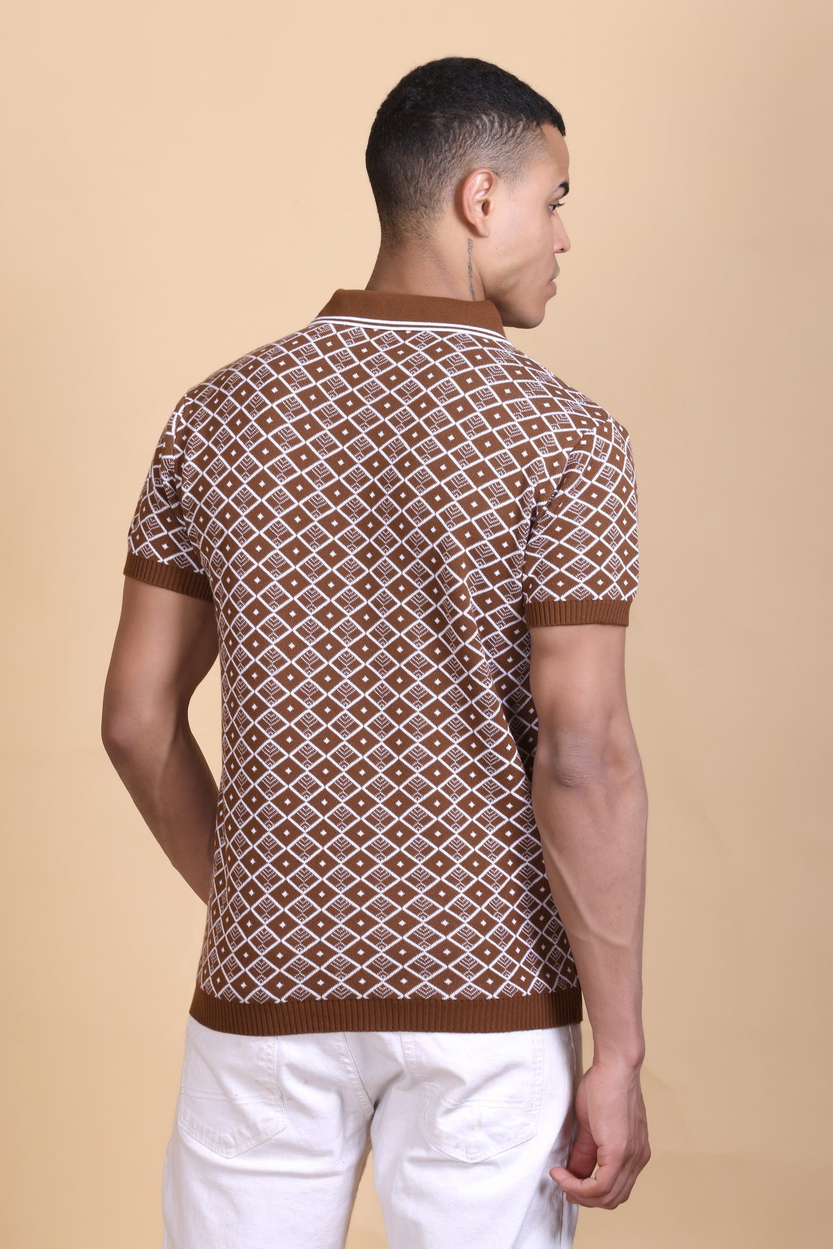 Knitted Polo T-Shirts For Men