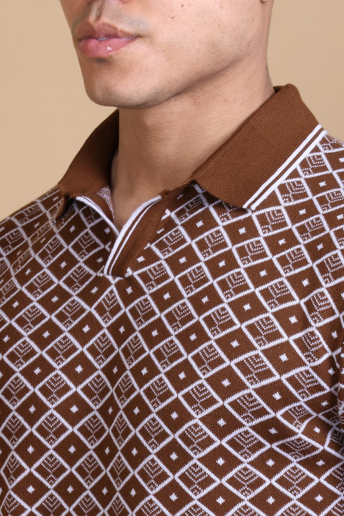 Knitted Polo T-Shirts For Men