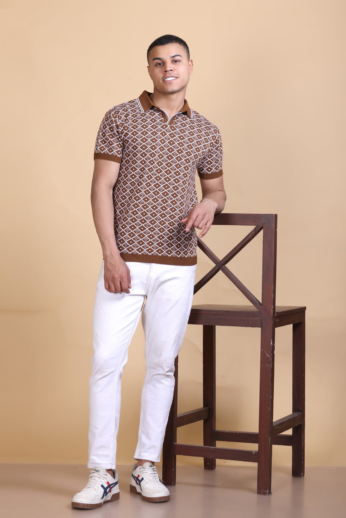 Knitted Polo T-Shirts For Men