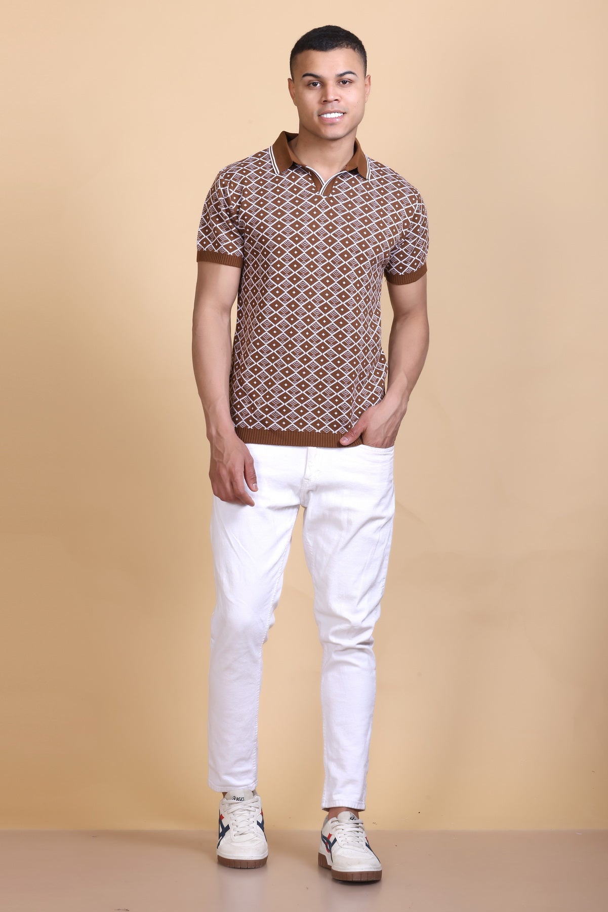 Knitted Polo T-Shirts For Men
