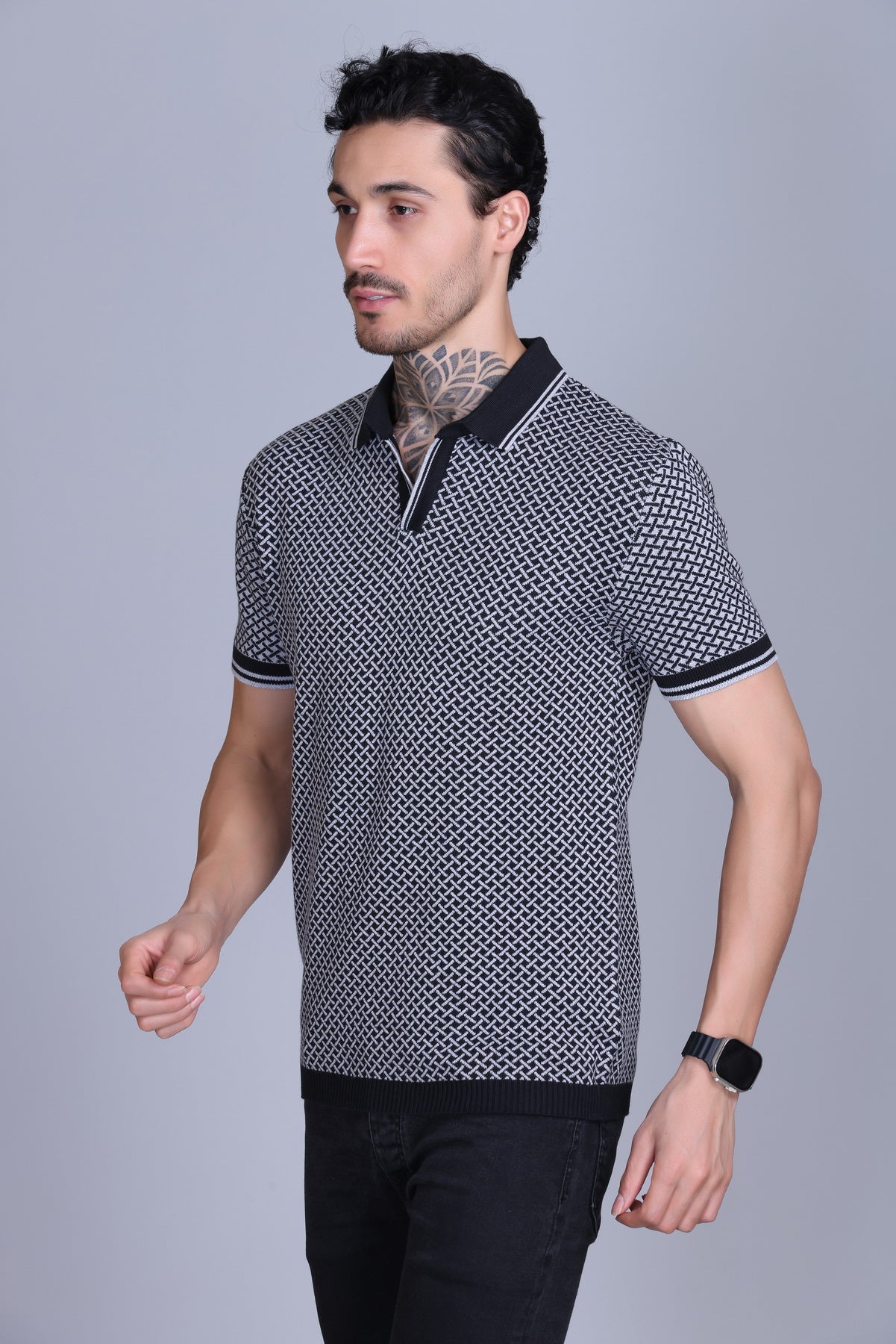 Knit Polo T-Shirts For Men