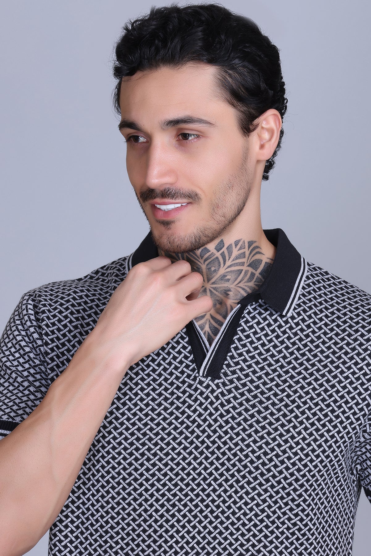 Knit Polo T-Shirts For Men