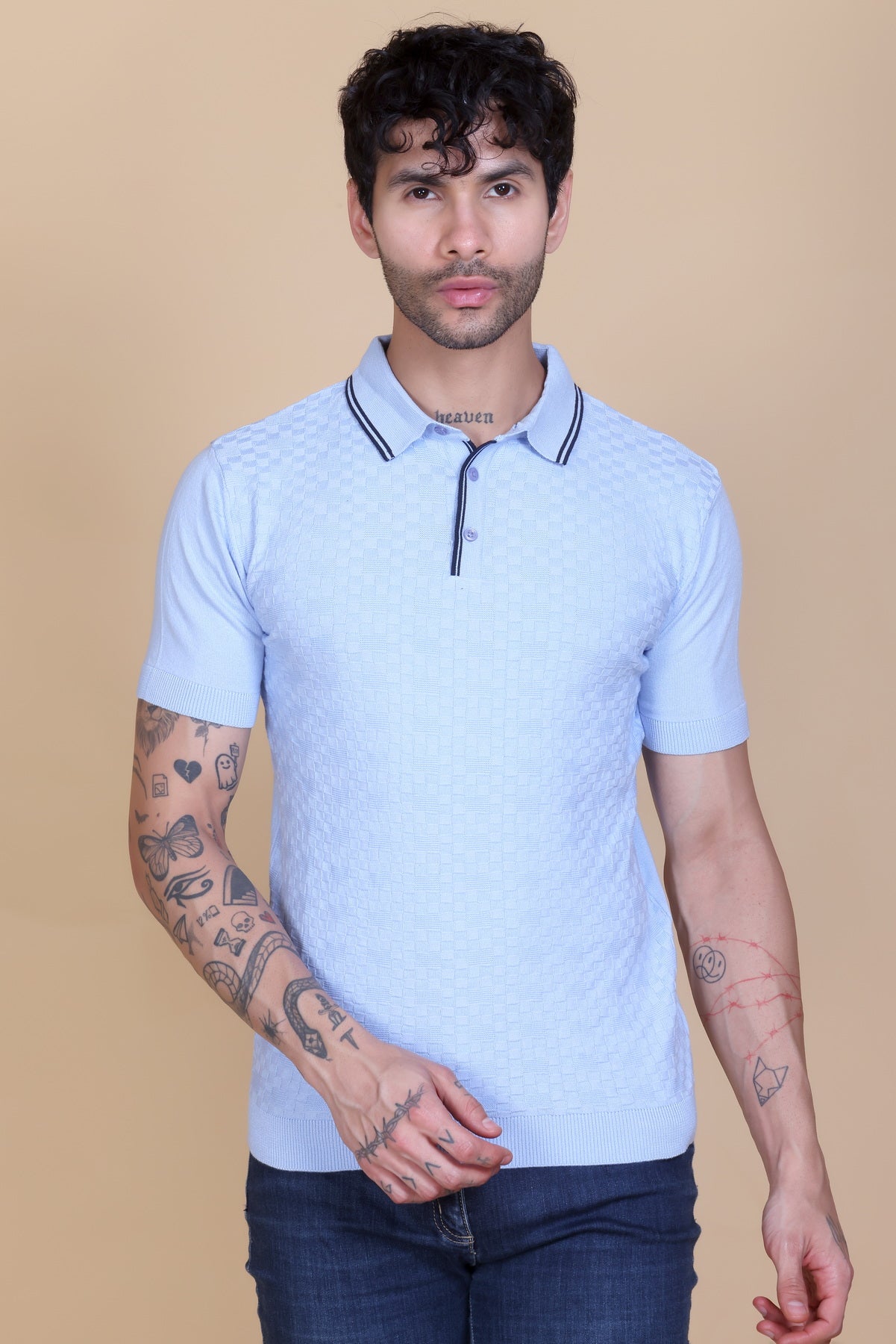 Half Knit Polo