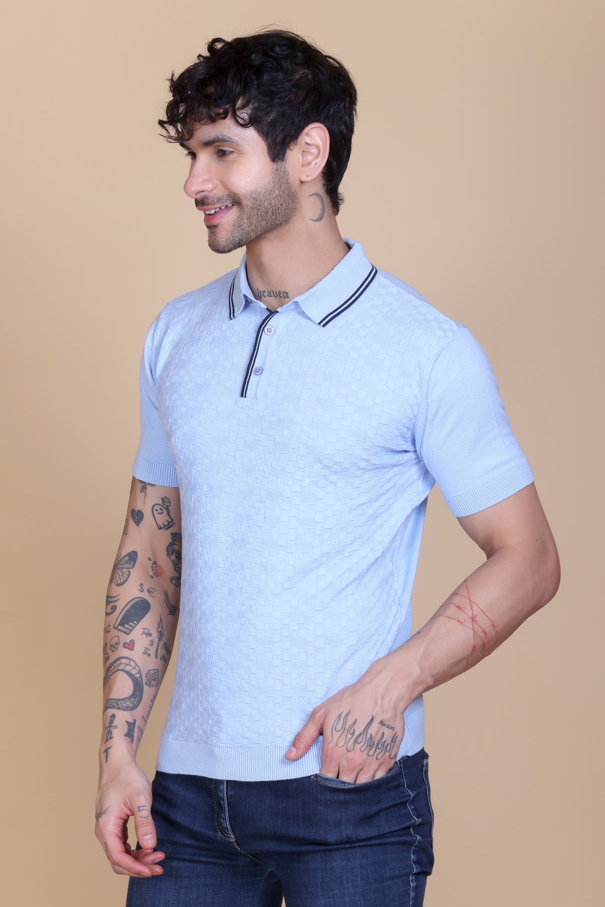 Half Knit Polo