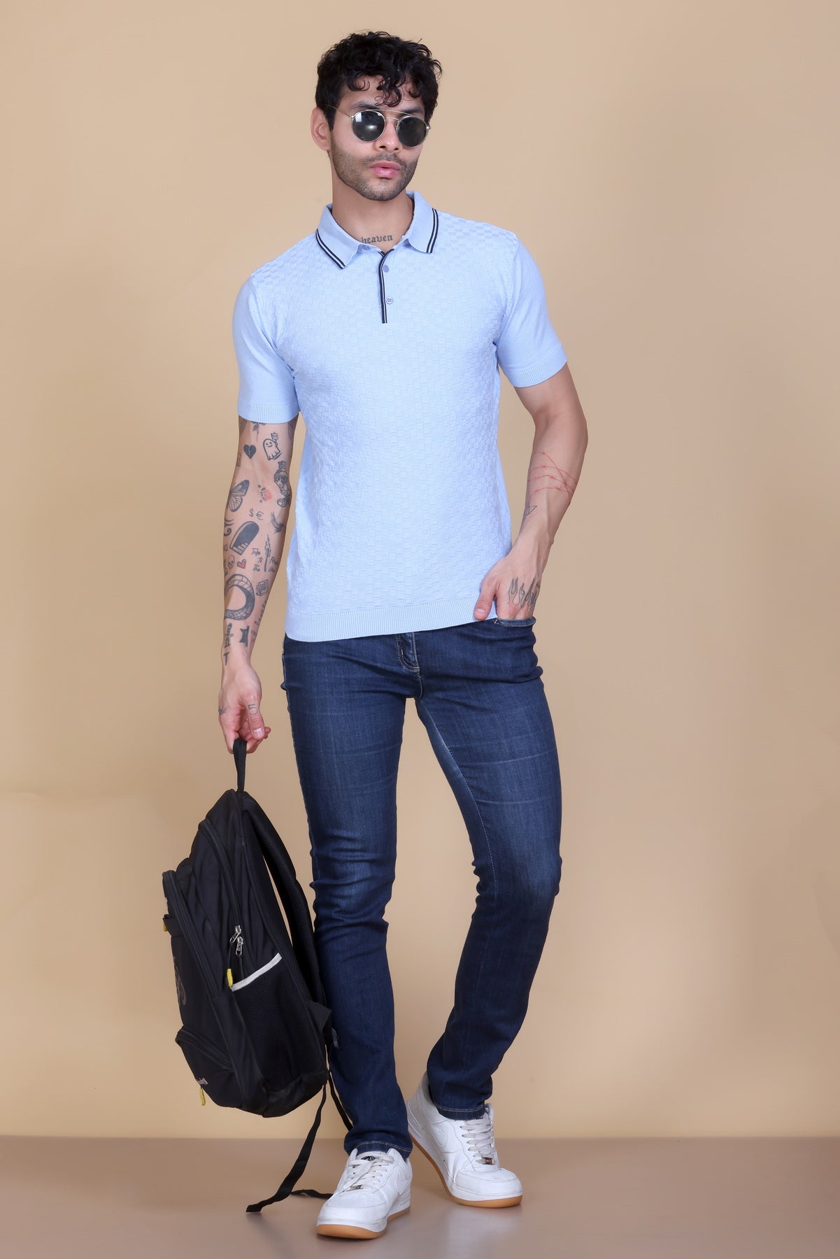 Half Knit Polo