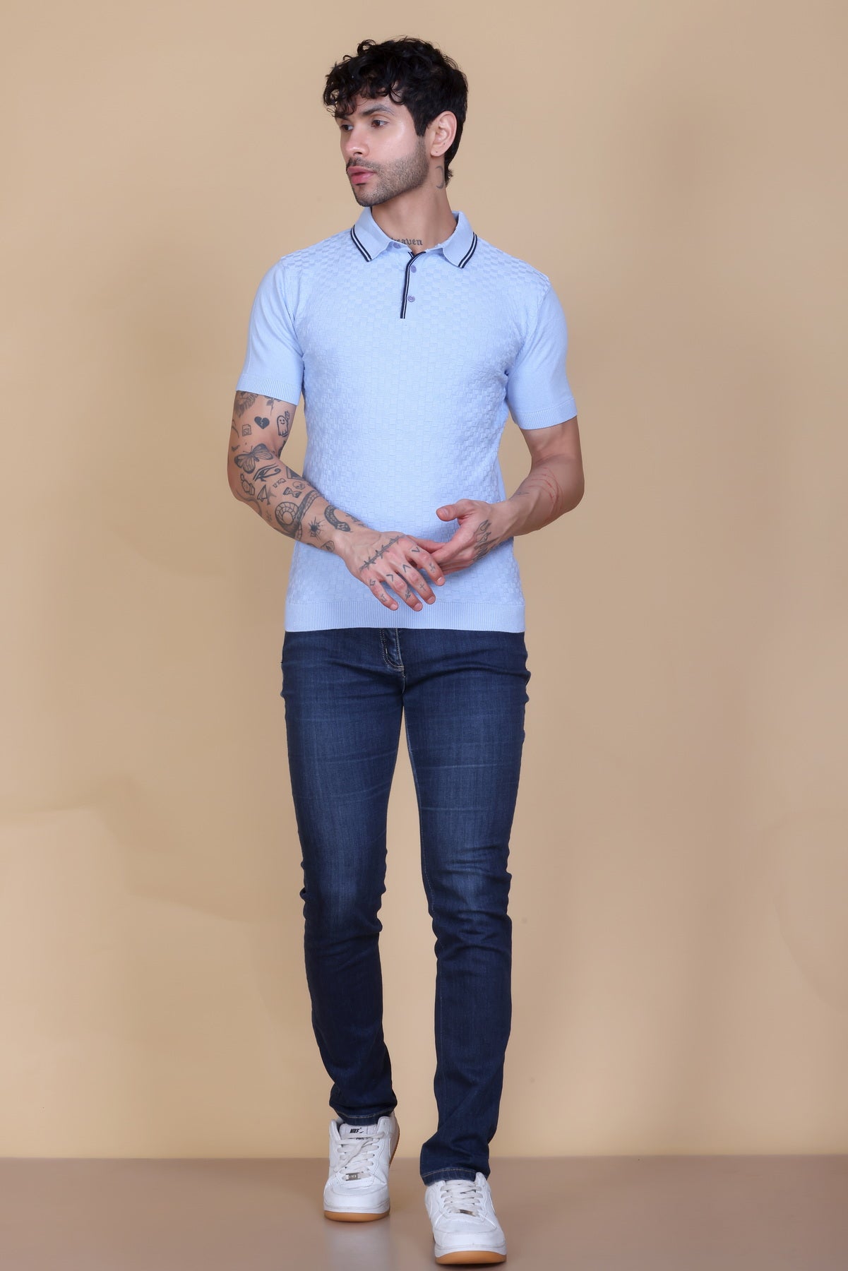 Half Knit Polo