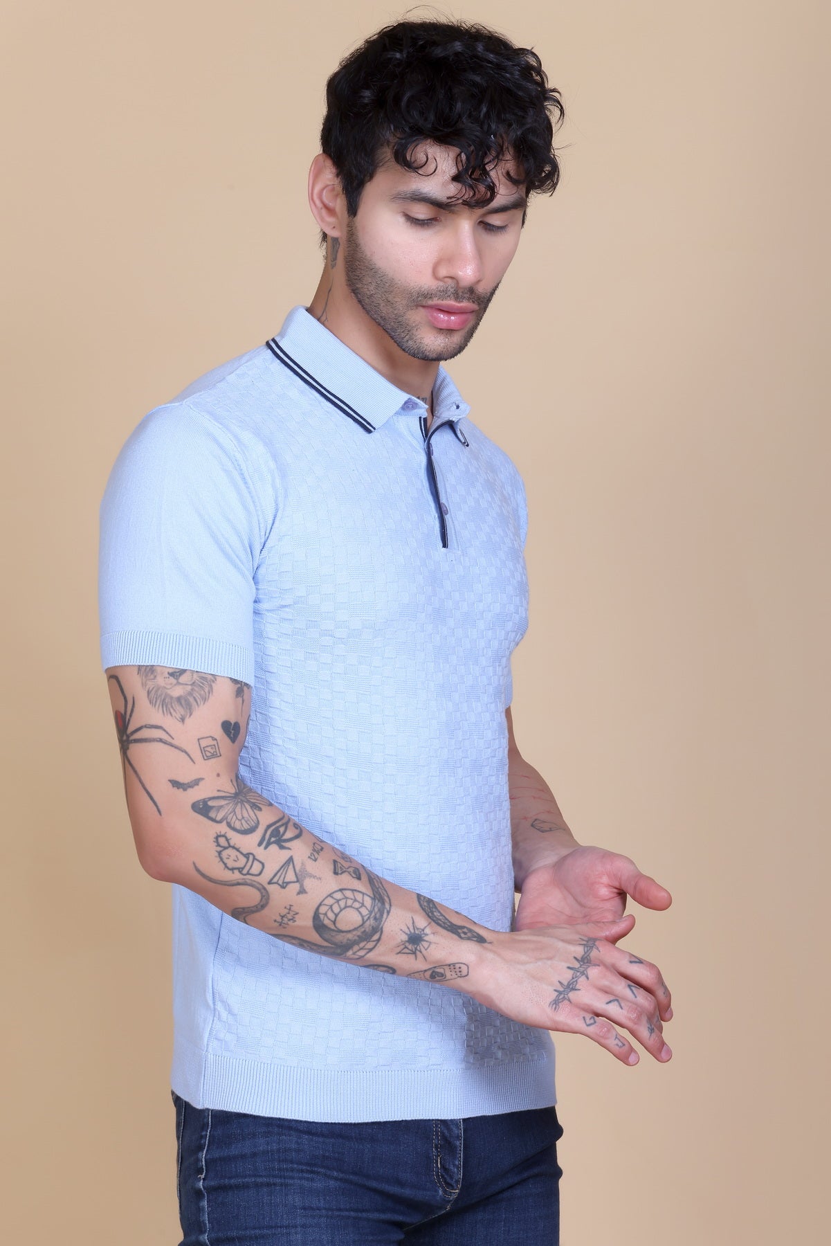 Half Knit Polo