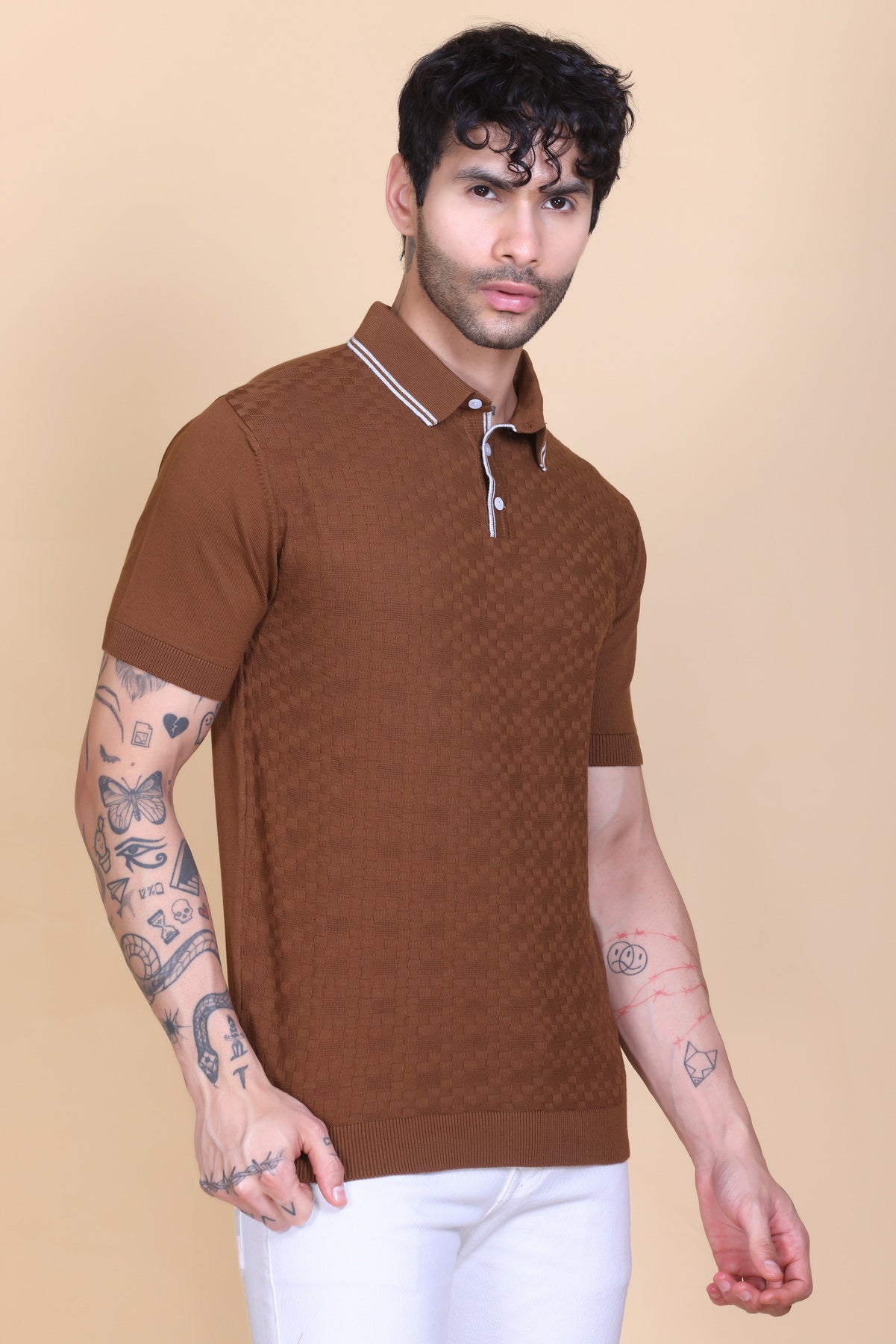 Half Knit Polo