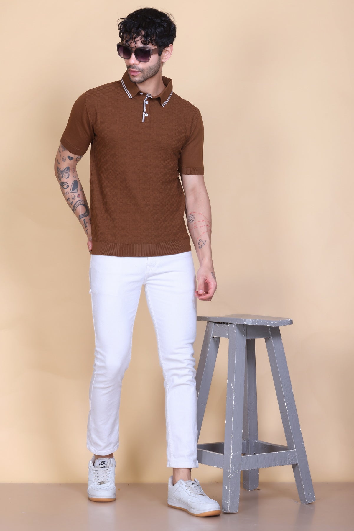 Half Knit Polo