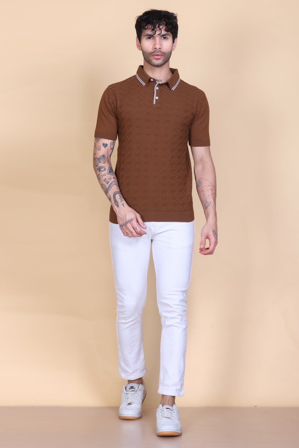 Half Knit Polo