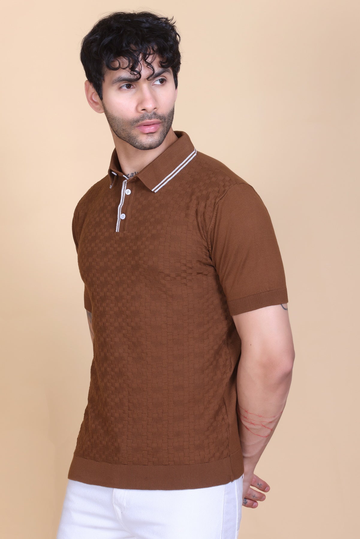Half Knit Polo