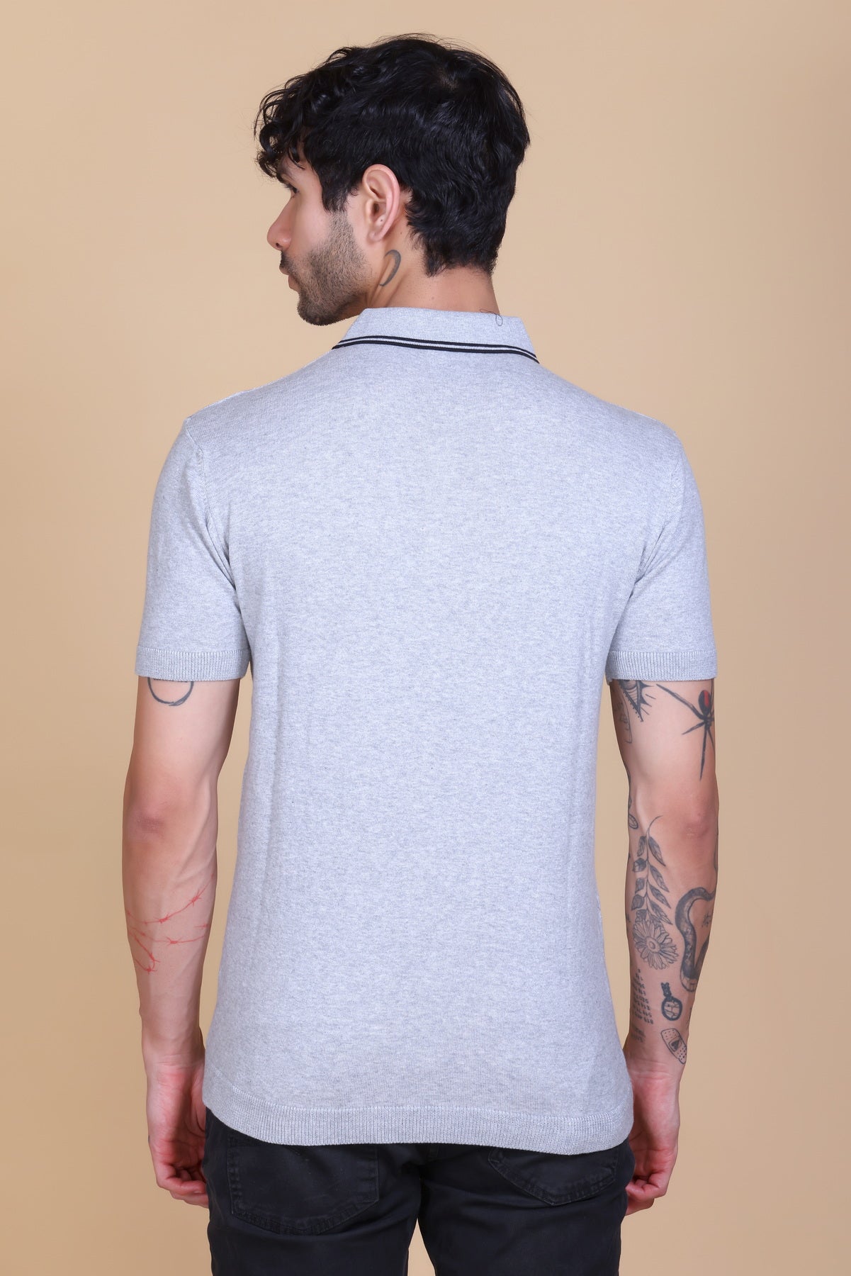 Crochet Polo T-shirt
