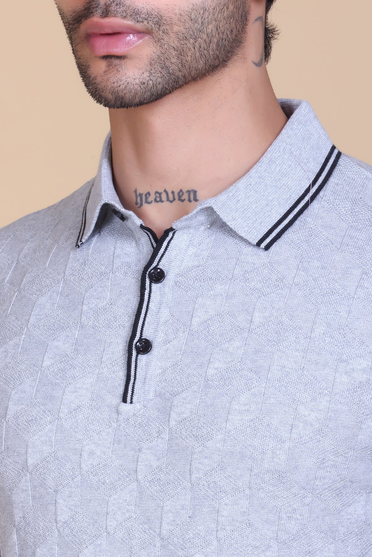 Crochet Polo T-shirt