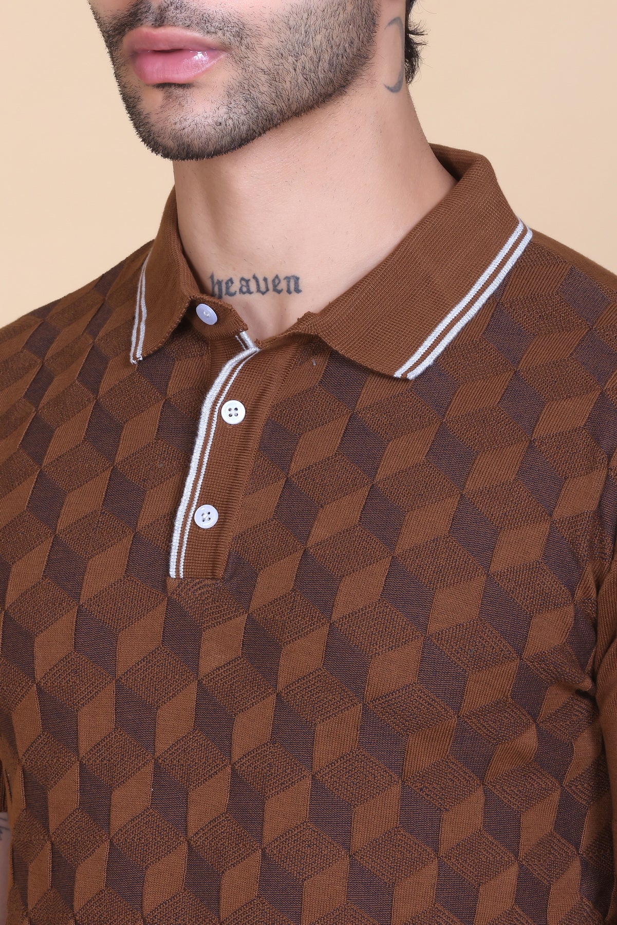 Crochet Polo T-shirt