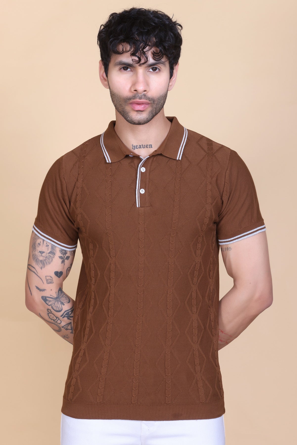 Knit Polo T-shirt