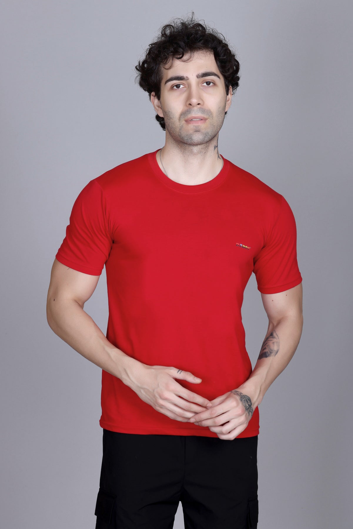 Short Sleeve T-Shirt Red Color