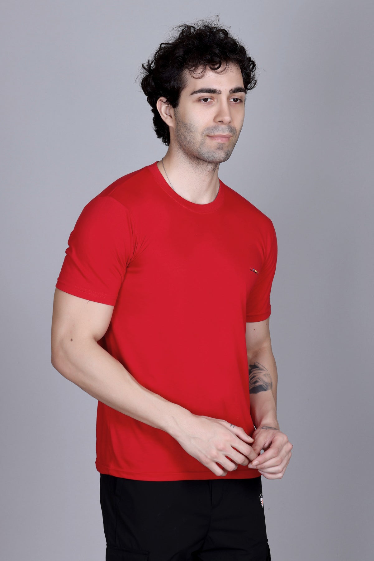 Short Sleeve T-Shirt Red Color