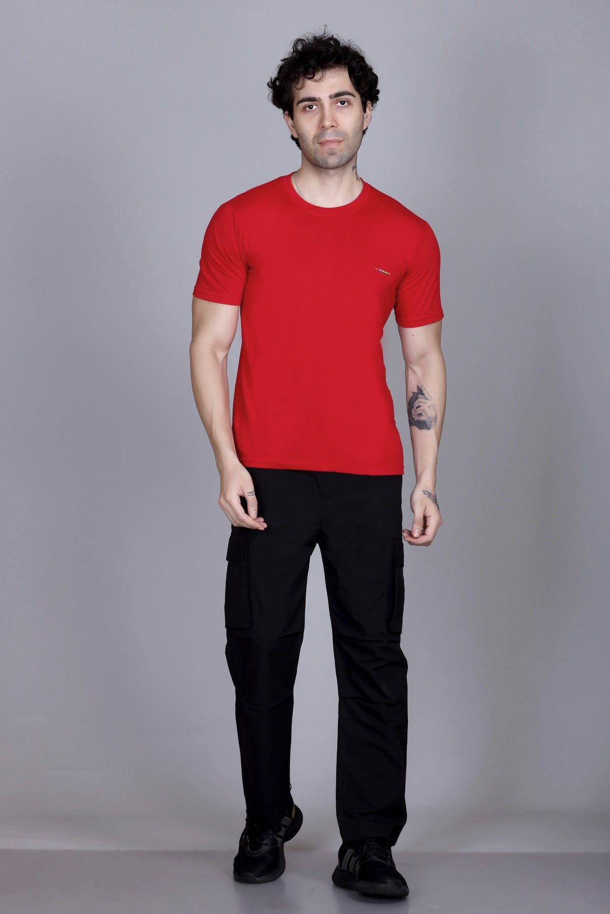 Short Sleeve T-Shirt Red Color