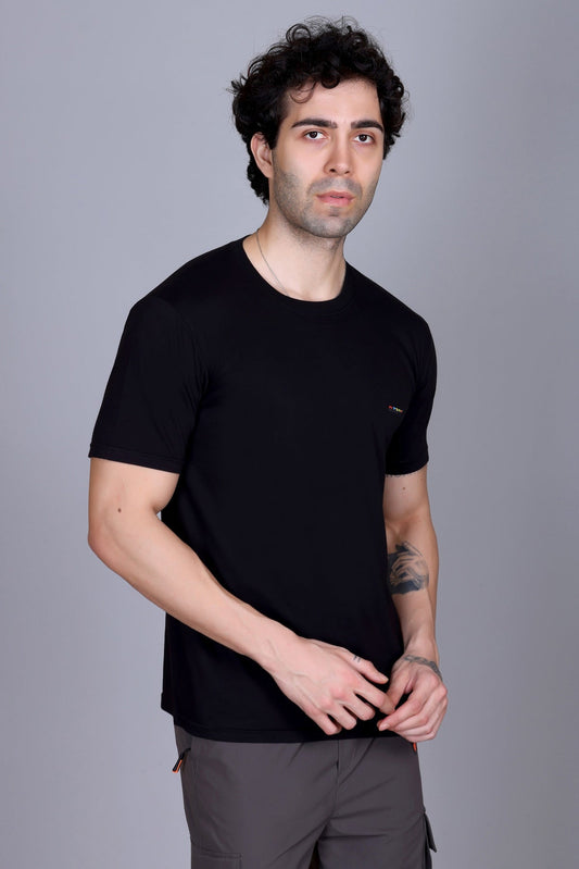 Short Sleeve T-Shirt Black Color