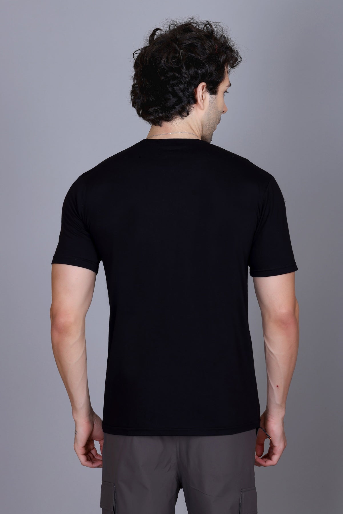 Short Sleeve T-Shirt Black Color
