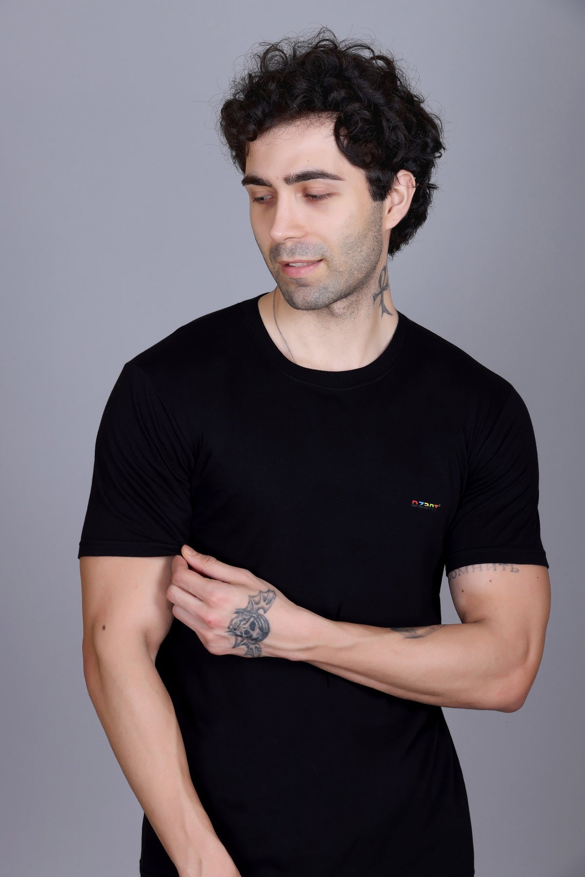 Short Sleeve T-Shirt Black Color