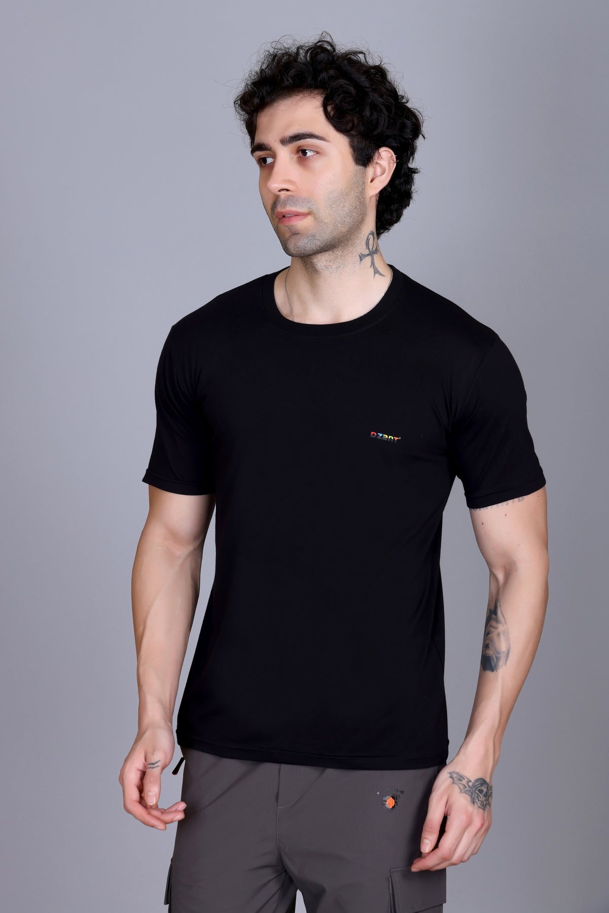 Short Sleeve T-Shirt Black Color