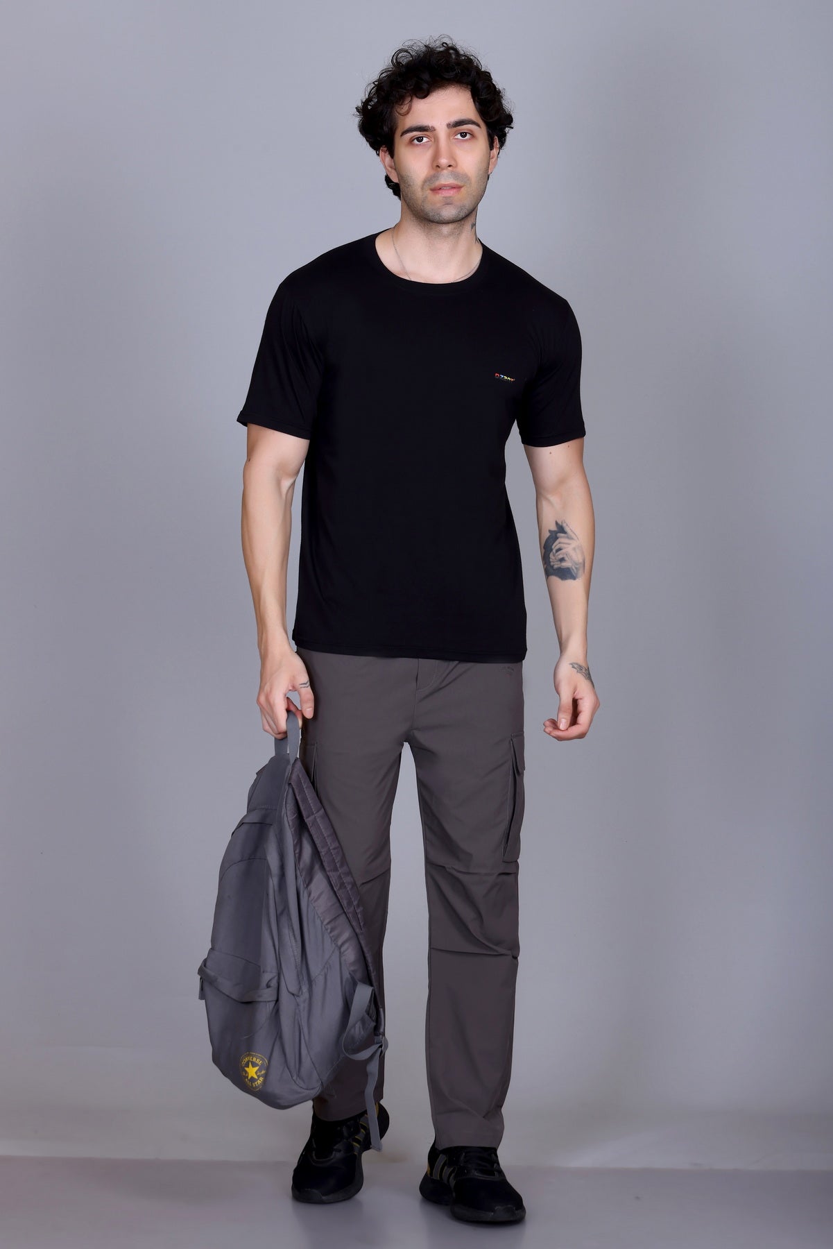 Short Sleeve T-Shirt Black Color