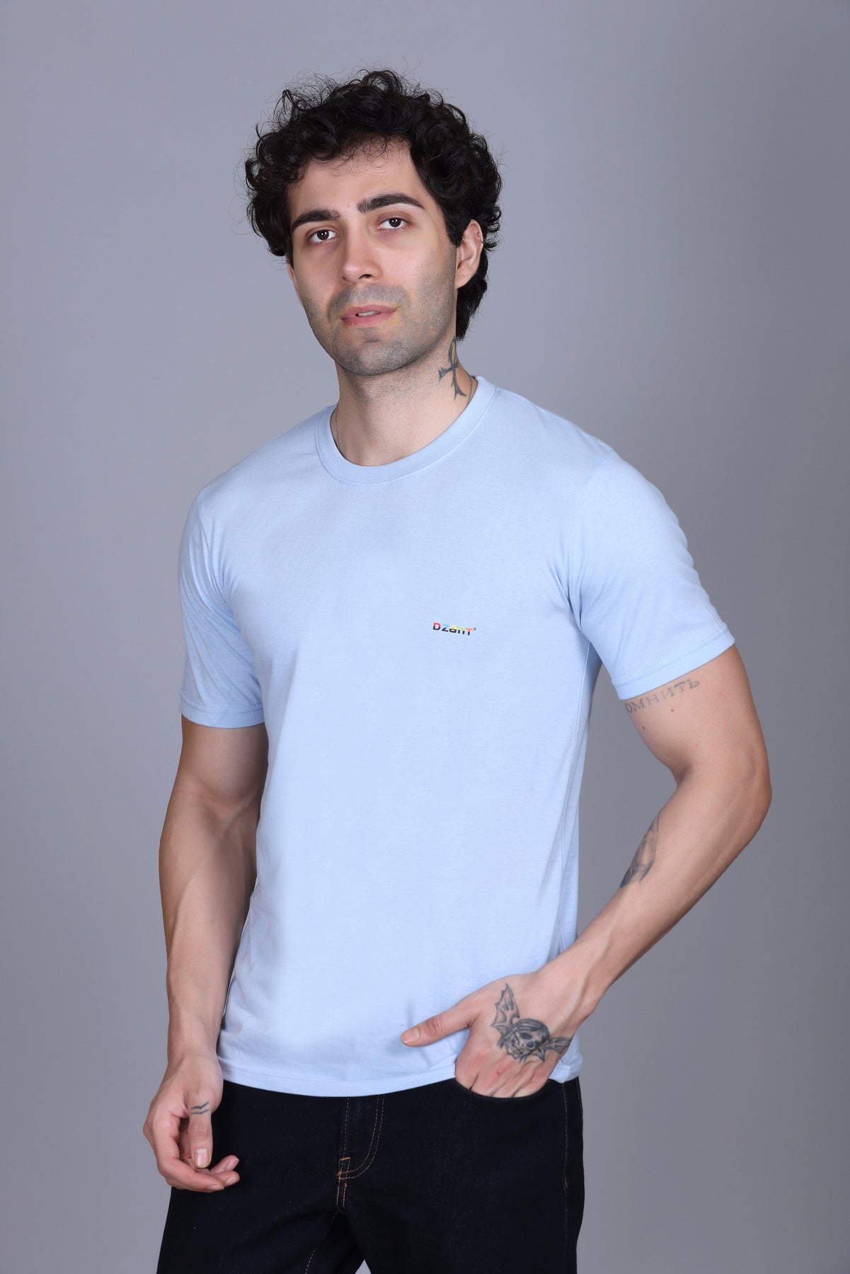 Short Sleeve T-Shirt Sky Color