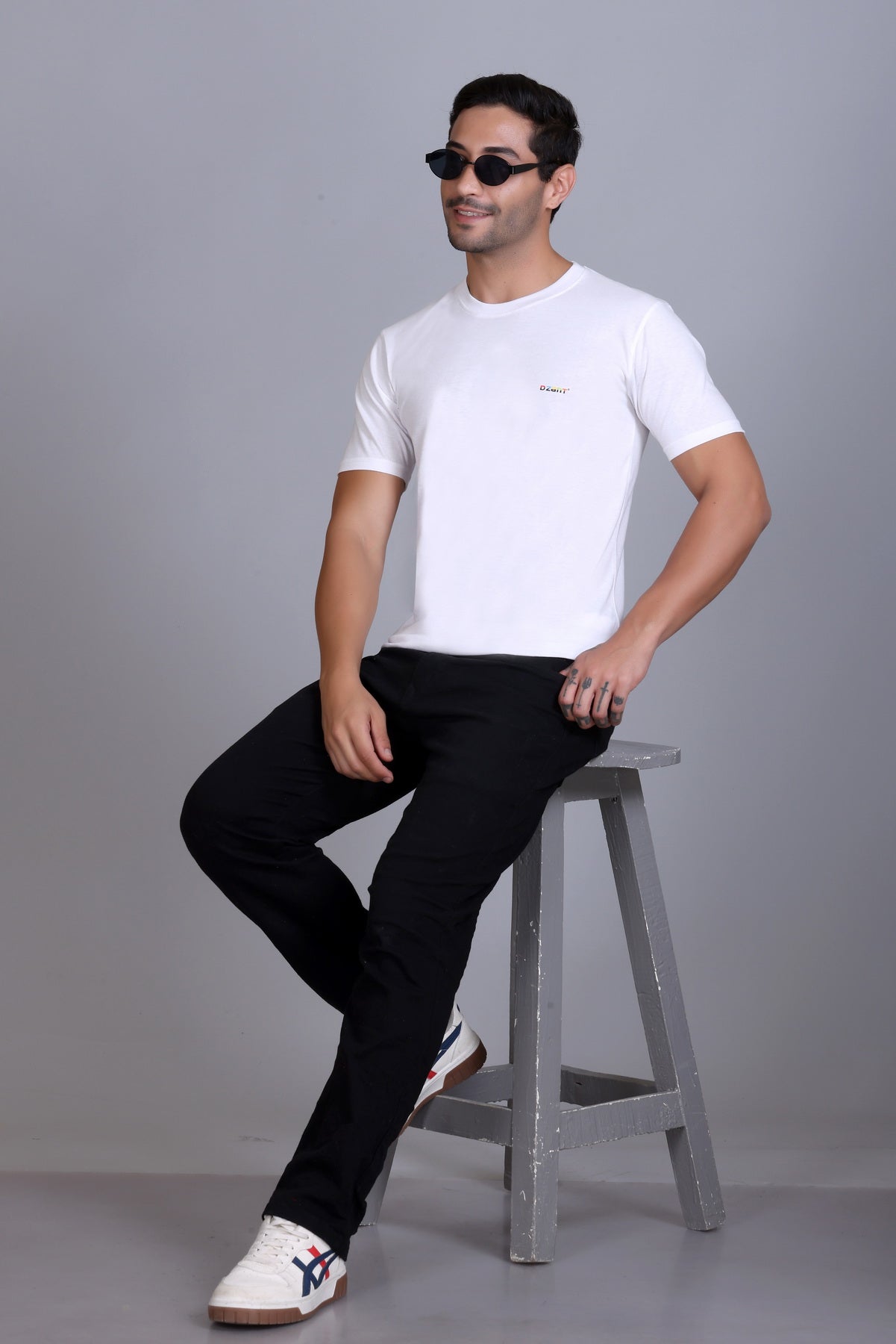 Short Sleeve T-Shirt White Color