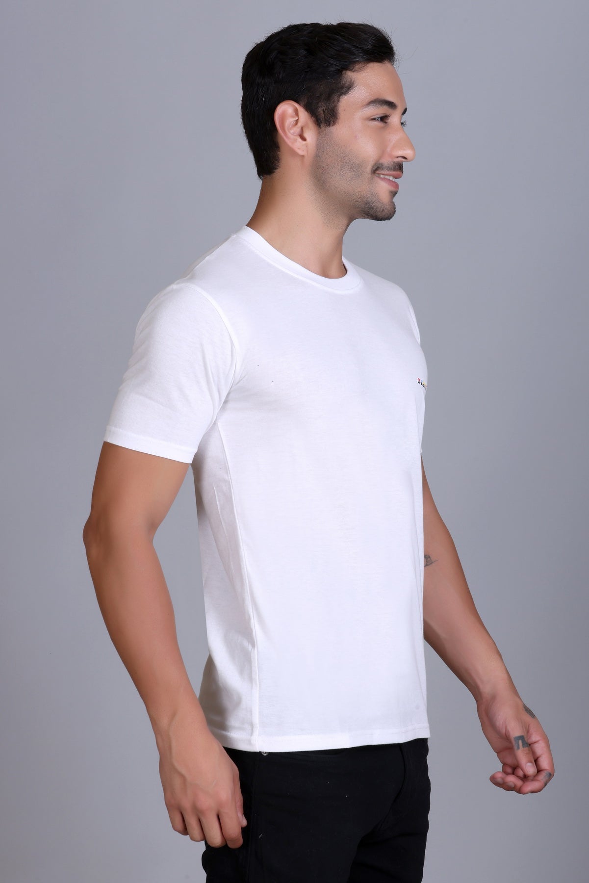 Short Sleeve T-Shirt White Color