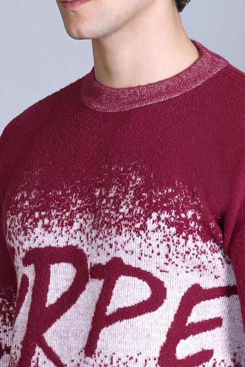 Men's Sweaters Winter wear Branded Round Neck Full Sleeve Woolen Knitted Pullover