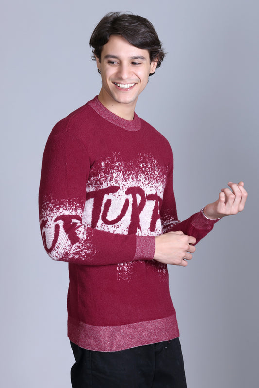 Men's Sweaters Winter wear Branded Round Neck Full Sleeve Woolen Knitted Pullover