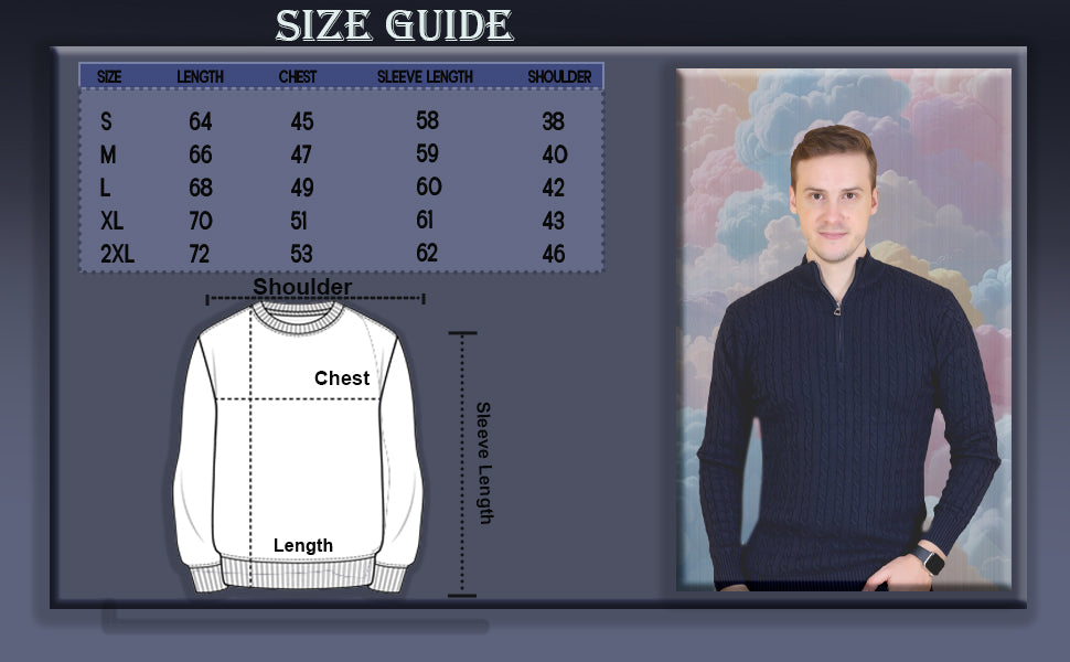 Men Solid, Self Design Turtle Neck Navy Sweater