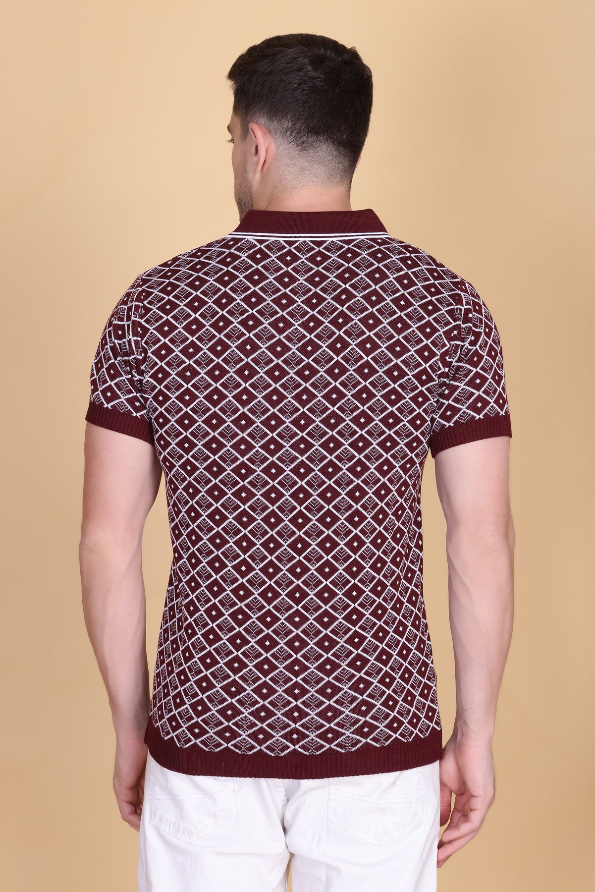 Knitted Polo T-Shirts For Men