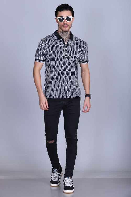 Knit Polo T-Shirts For Men