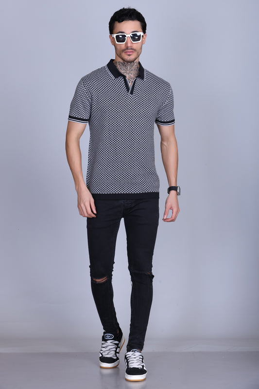 Knit Polo T-Shirts For Men