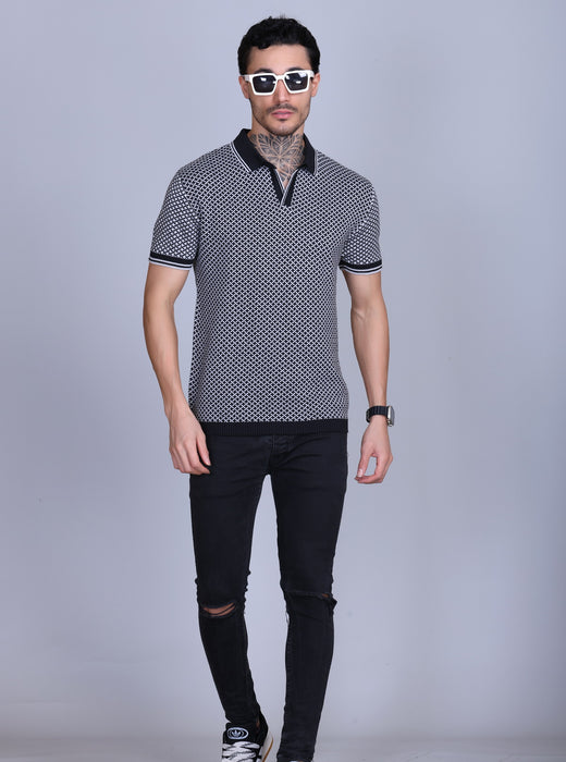 Knit Polo T-Shirts For Men