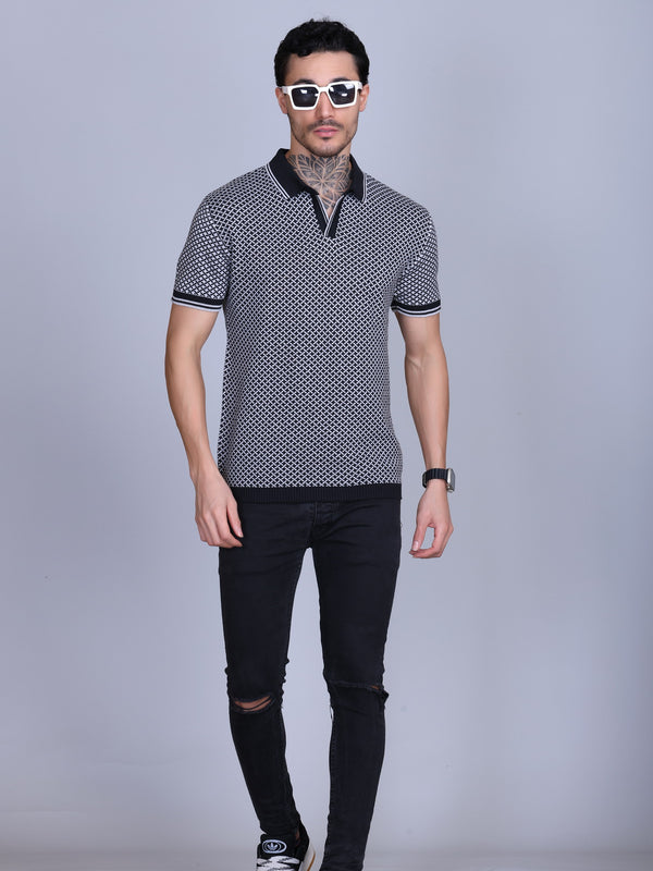 Knit Polo T-Shirts For Men