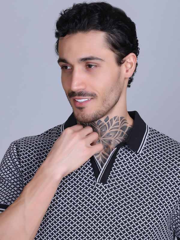 Knit Polo T-Shirts For Men alt