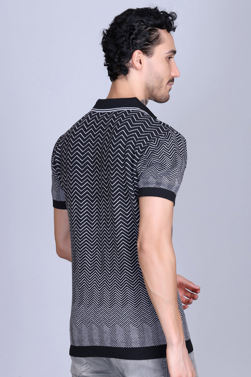Knitted Polo Shirt For Men 100% Pure Cotton