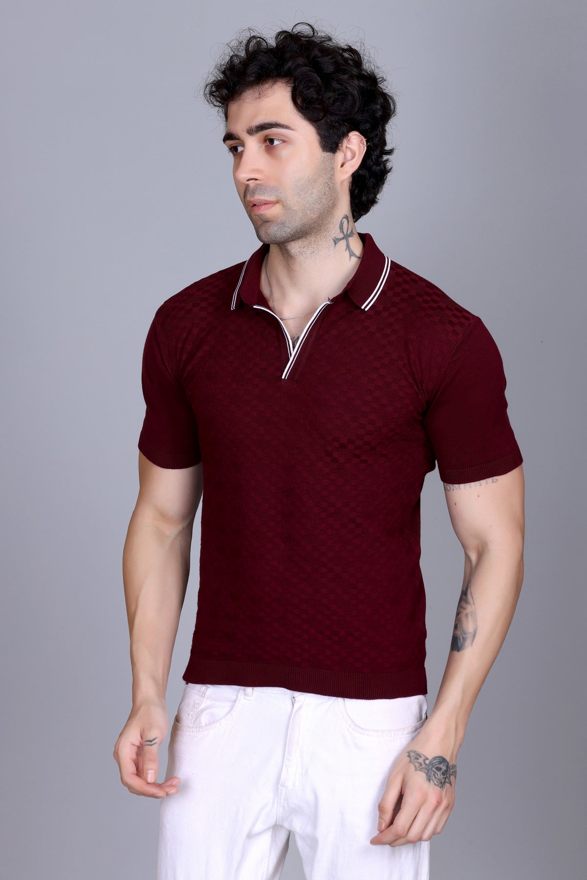 Half Knit Polo