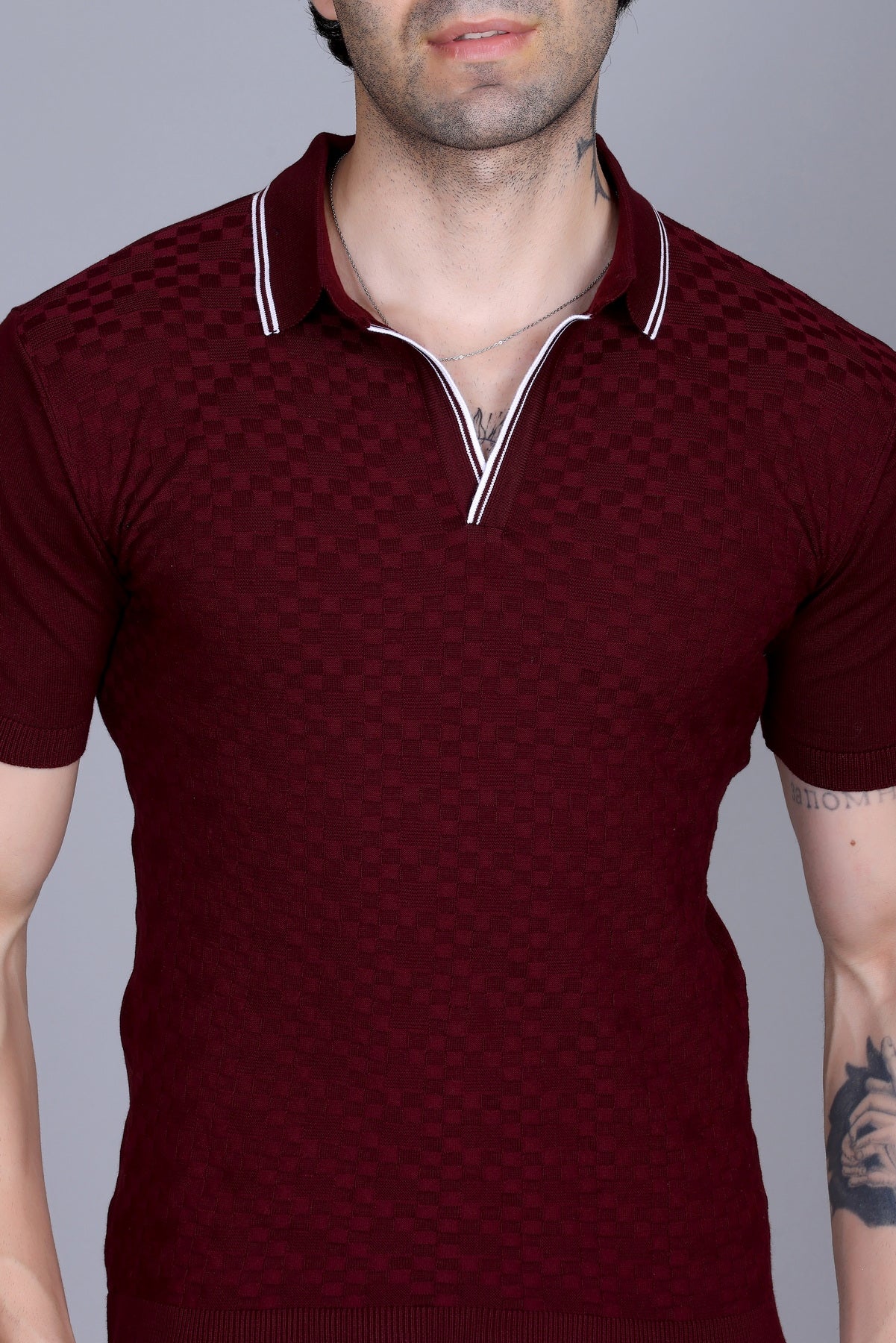 Half Knit Polo