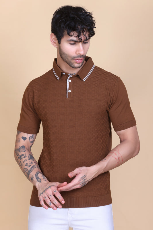 Half Knit Polo