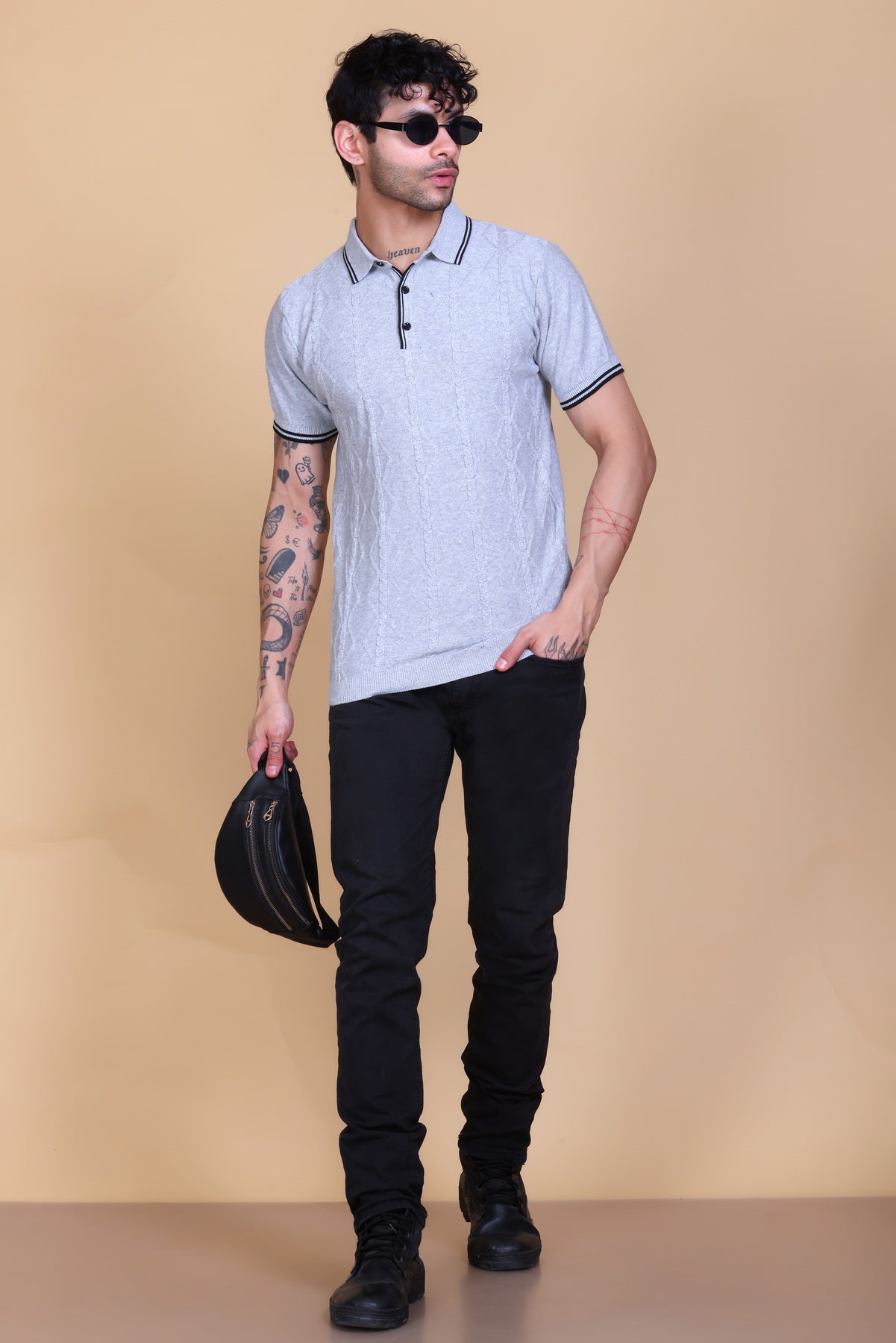 Knit Polo T-shirt (Copy)