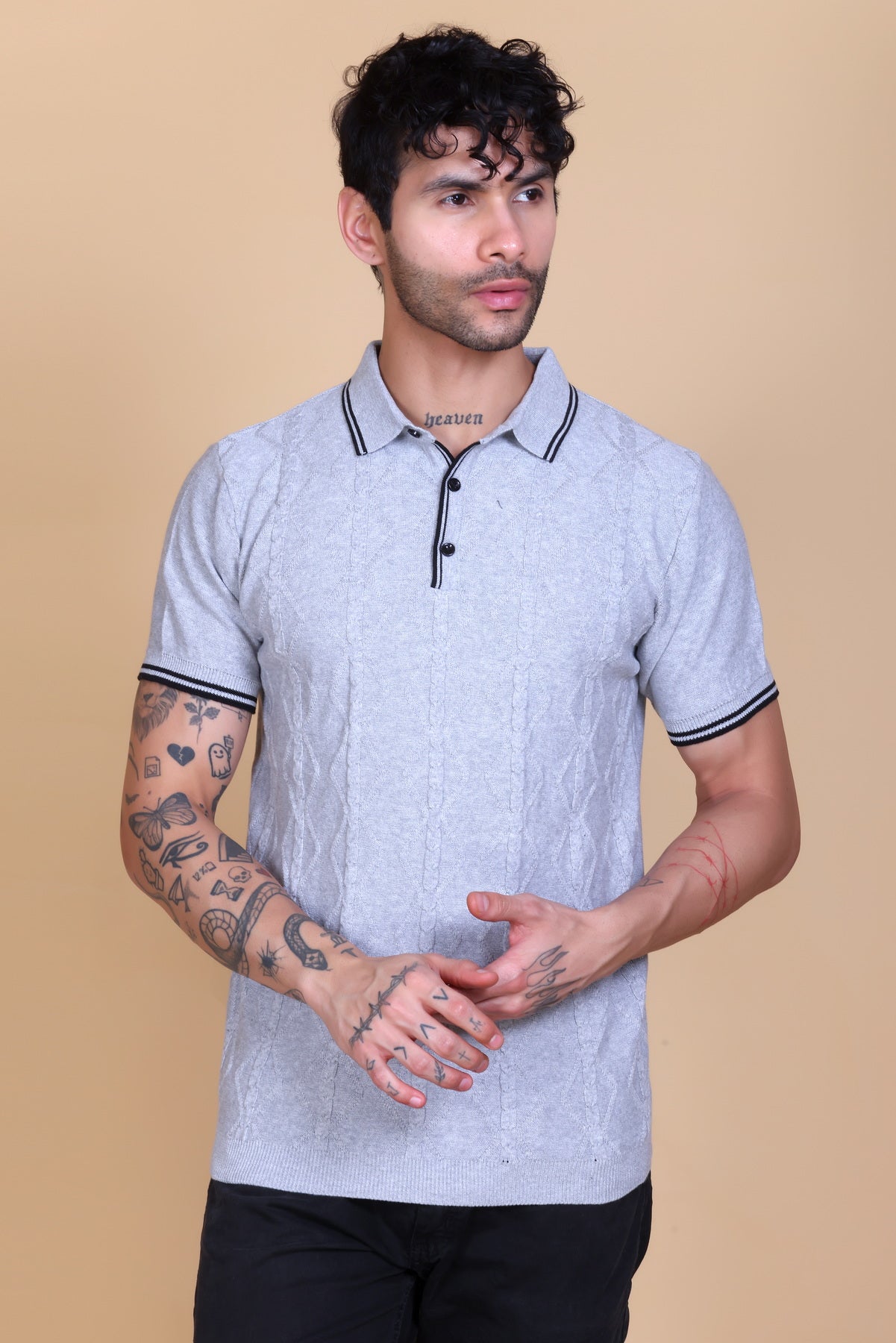 Knit Polo T-shirt (Copy)
