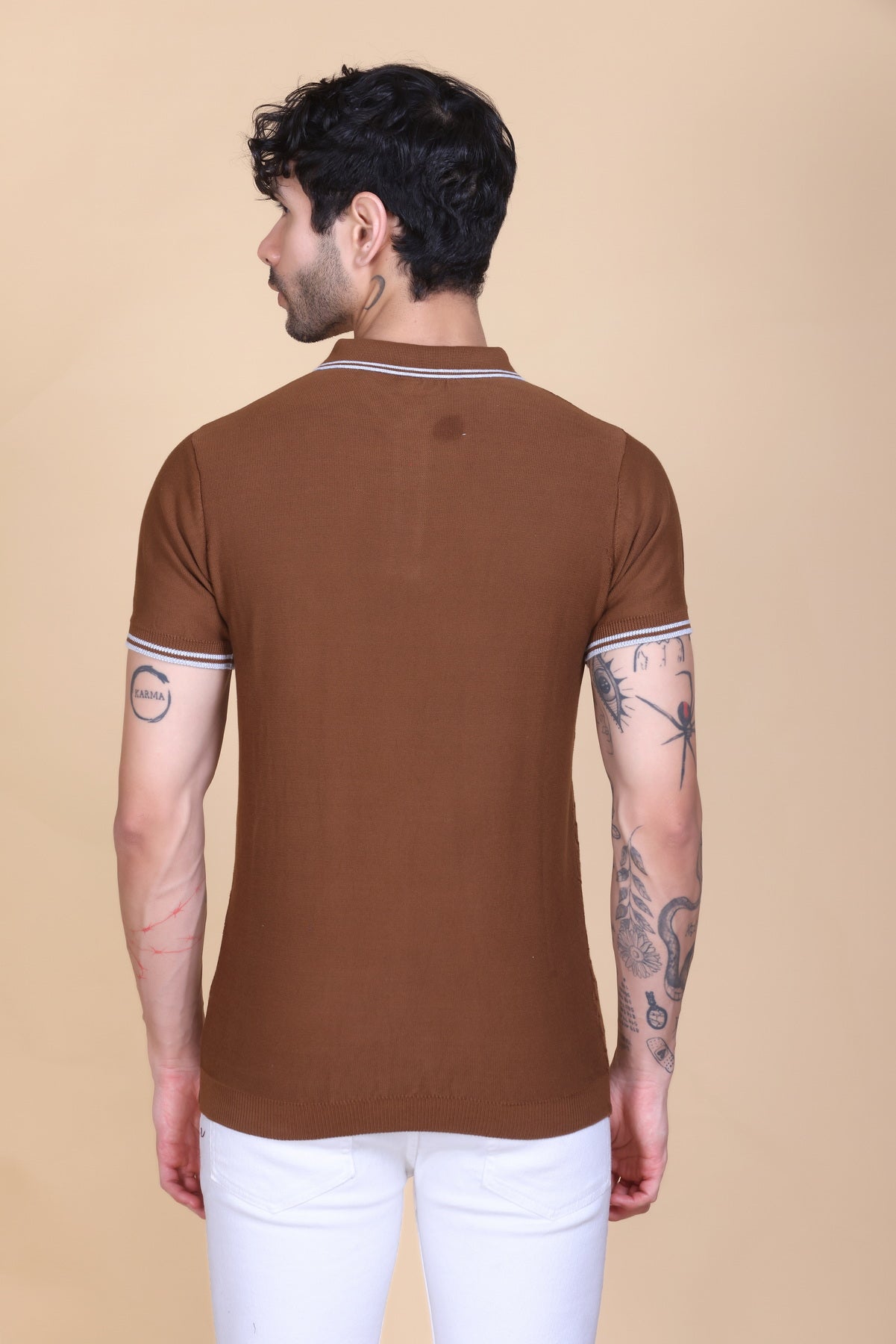 Knit Polo T-shirt