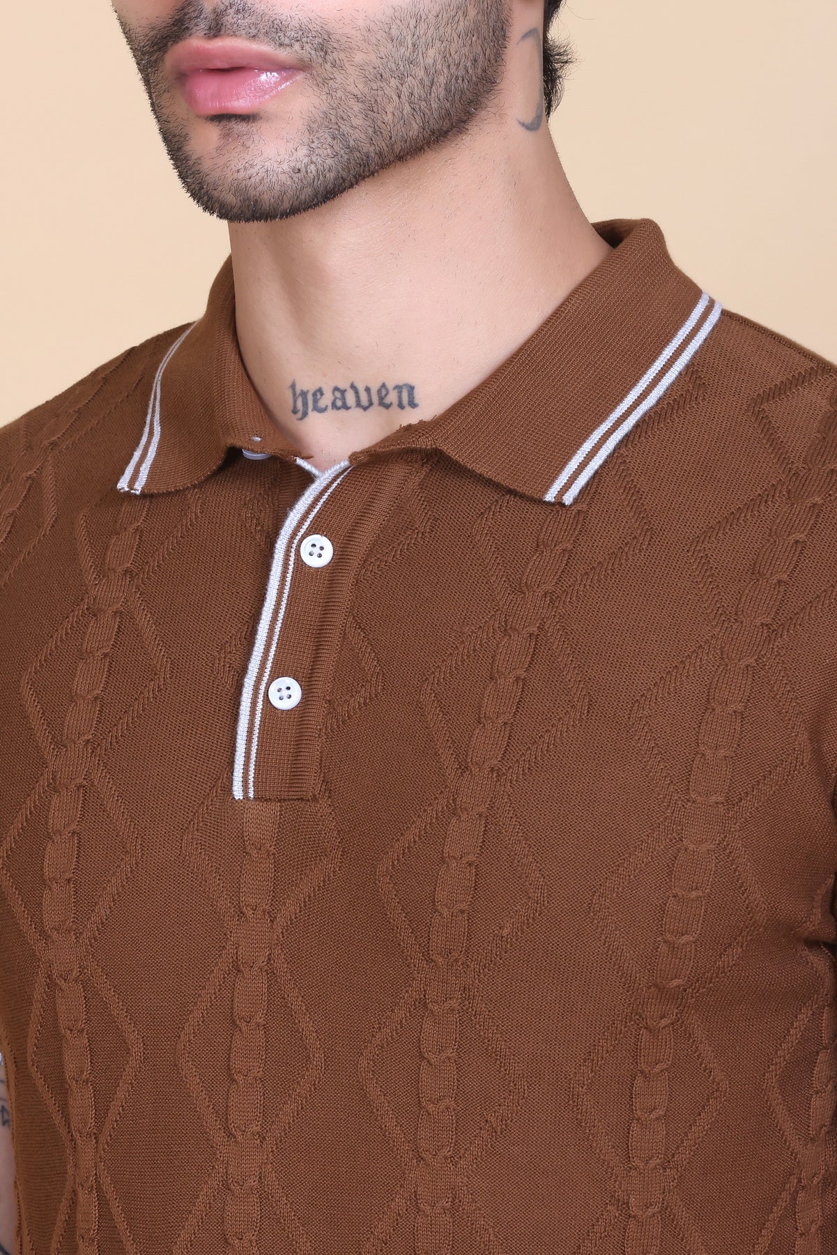 Knit Polo T-shirt